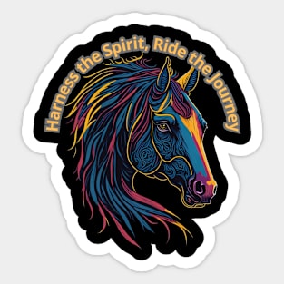 Harness the spirit Sticker